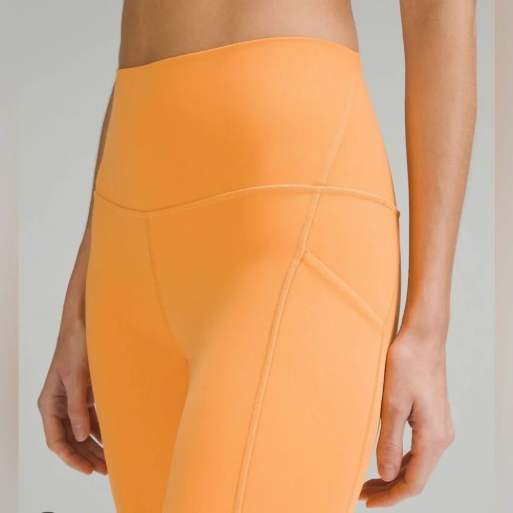Lululemon Align High-Rise in Mango Dream 25’ Size 10 - Picture 2 of 11